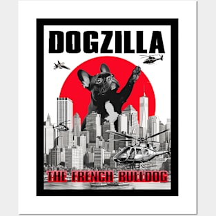 Dogzilla: The French Bulldog Posters and Art